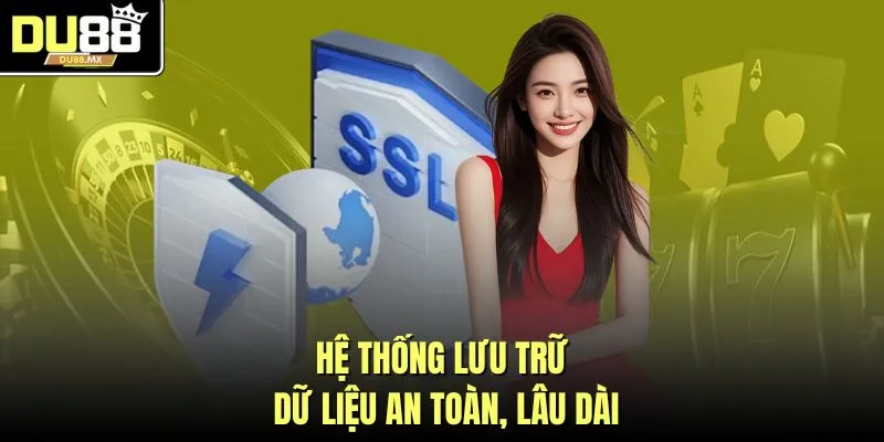Hệ thống lưu trữ dữ liệu an toàn, lâu dài